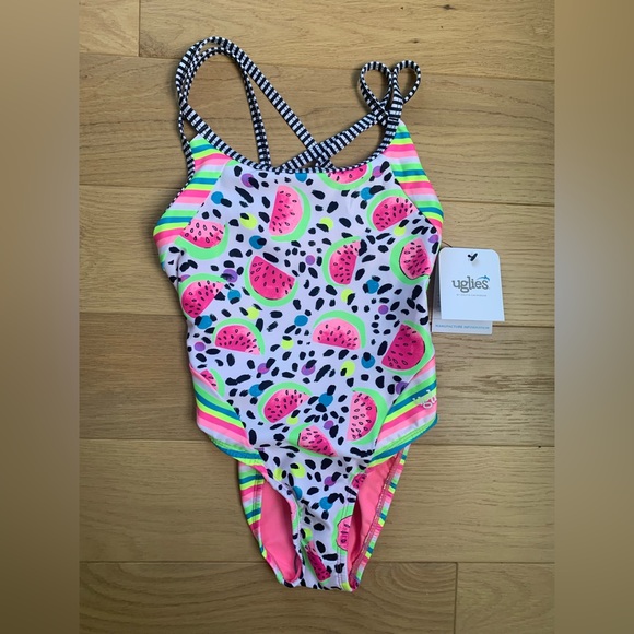 Dolfin Tutti Frutti Print Swimsuit. Size 28 - Picture 1 of 3